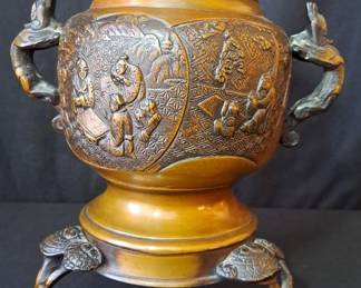 Vintage Bronz Incense Burner 