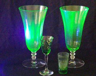 Mercury Glass Goblets  More