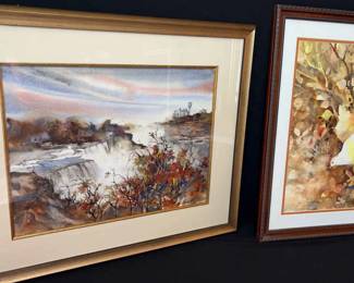 Jose Librodo Water Color Paintings 