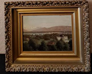 Framed Painting Unknown Artist