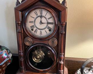 • Antique Mantel Clock