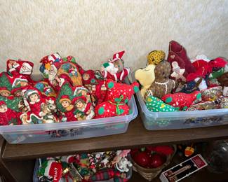 Quilted Christmas ornaments 