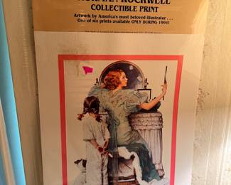 Norman Rockwell Print