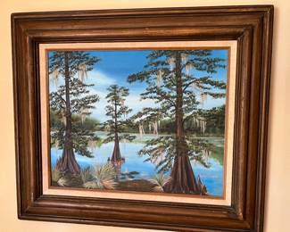 Louisiana Scene Oil Painting