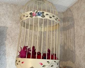 Vintage bird cage