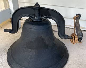 Large Antique Cast iron bell