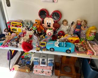 Vintage children's toys