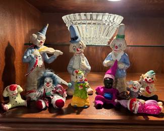 Clown figurines