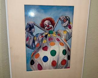 Clown print