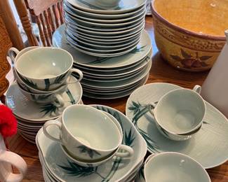 Celadon China set
