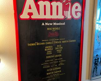 Annie Musical poster
