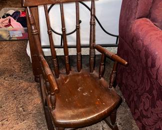 Childs rocking chair