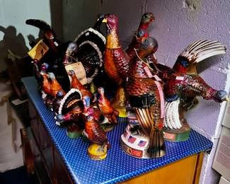 Wild Turkey decanters