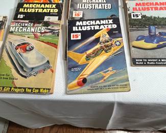 These are some of the 1940's magazines.  They are in excellent condition, and it would be easy to think they were on the bookstand yesterday!!!