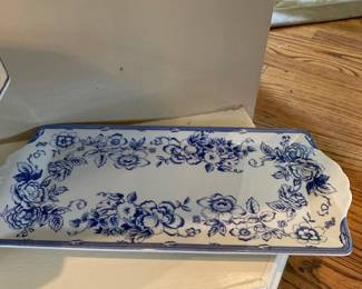 Spode Blue and White Platter 