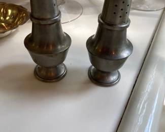 Silver Plated Salt and pepper shakers 