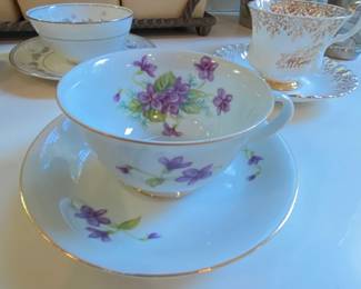 Fine Bone China Floral Teacup