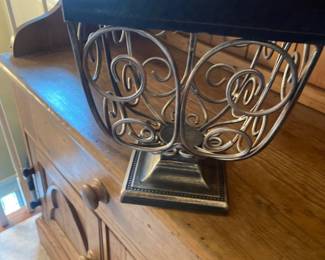 Wrought Iron Decorative Planter/Centerpiece