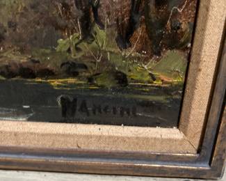 Original Oil by Mancini