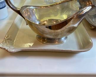 silver gravy boat 