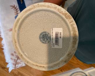 Porte Peruque GM bleu Blan