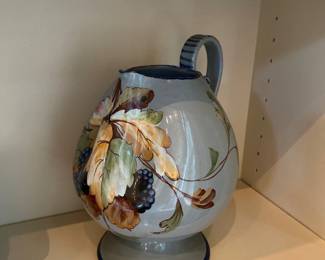 Italian Ceramic Pitcher
