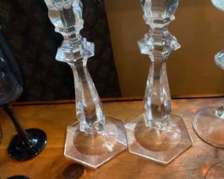 Crystal Candlesticks