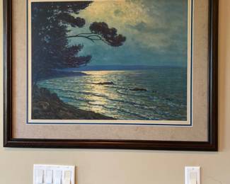 "Mondschein an der Riviera" Arsene Chabanian