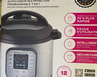 Instant Pot Duo Electric Pressure Cooker – IP-DUO60 V3