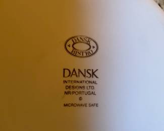 Set of 4 Dansk Bistro Christianshavn Blue Salad Bowls