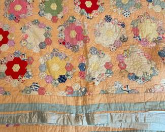Grandma's Flower Garden Quilt