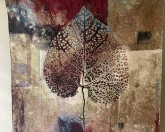 Abstract Autumn Tapestry Wall Hanging
