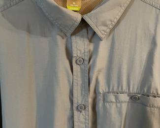 Alpine Design Men's Gray Button Up Shirt - Size XL