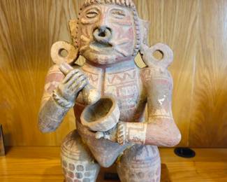 Large1940s-1960s  replica effigy  of Pre Columbian god
