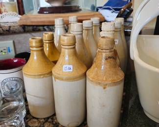 Ginger beer bottles discovered during excavation of the Gatun Locks for creating the Panama Canal.
