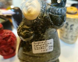 Inuit figurine.