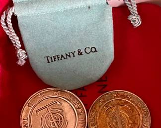 Tiffany Sterling Money Coins