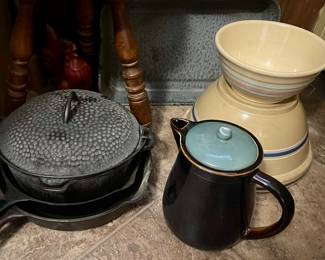 Griswold, crock bowls