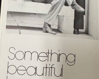 Ad in Gold Coast Fashion Awards Show program featuring the Chicago Tribune’s “Feminique” section.