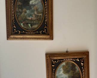 More art in ornate frames