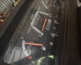 Nearly full of fuel.