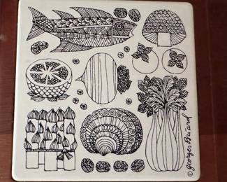 Vintage Georges Briard cheese tray