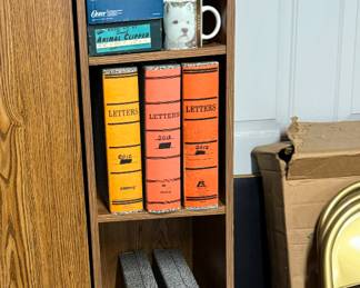 Vintage fiber file boxes