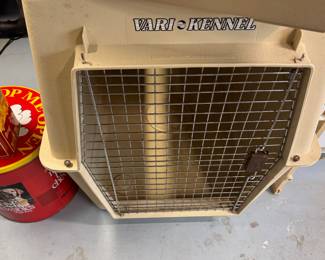 Large dog kennel