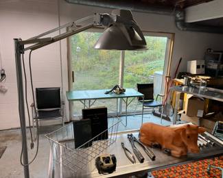 Complete with surgical and exam tables, supplies, tools and more!