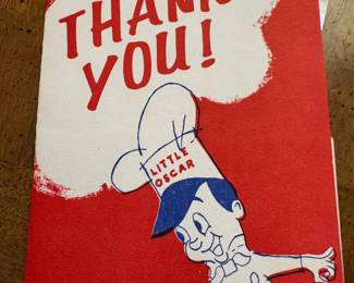 Thank you from Little Oscar