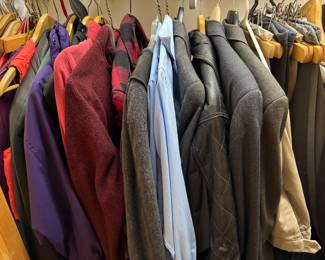 Men’s coats and jackets