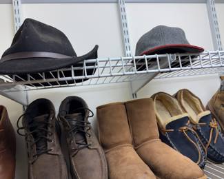 Men’s boots and slippers