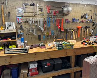 A woodworker’s dream sale. 