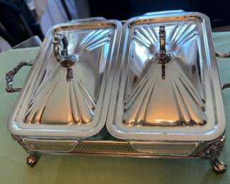 Silverplate double server